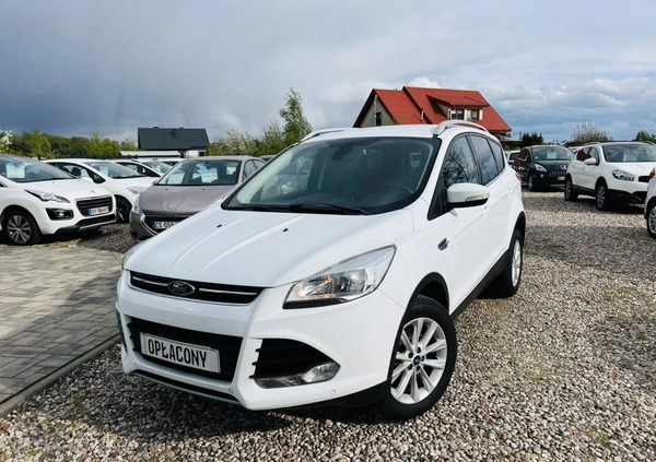 Ford Kuga cena 47800 przebieg: 169700, rok produkcji 2015 z Ostrołęka małe 562